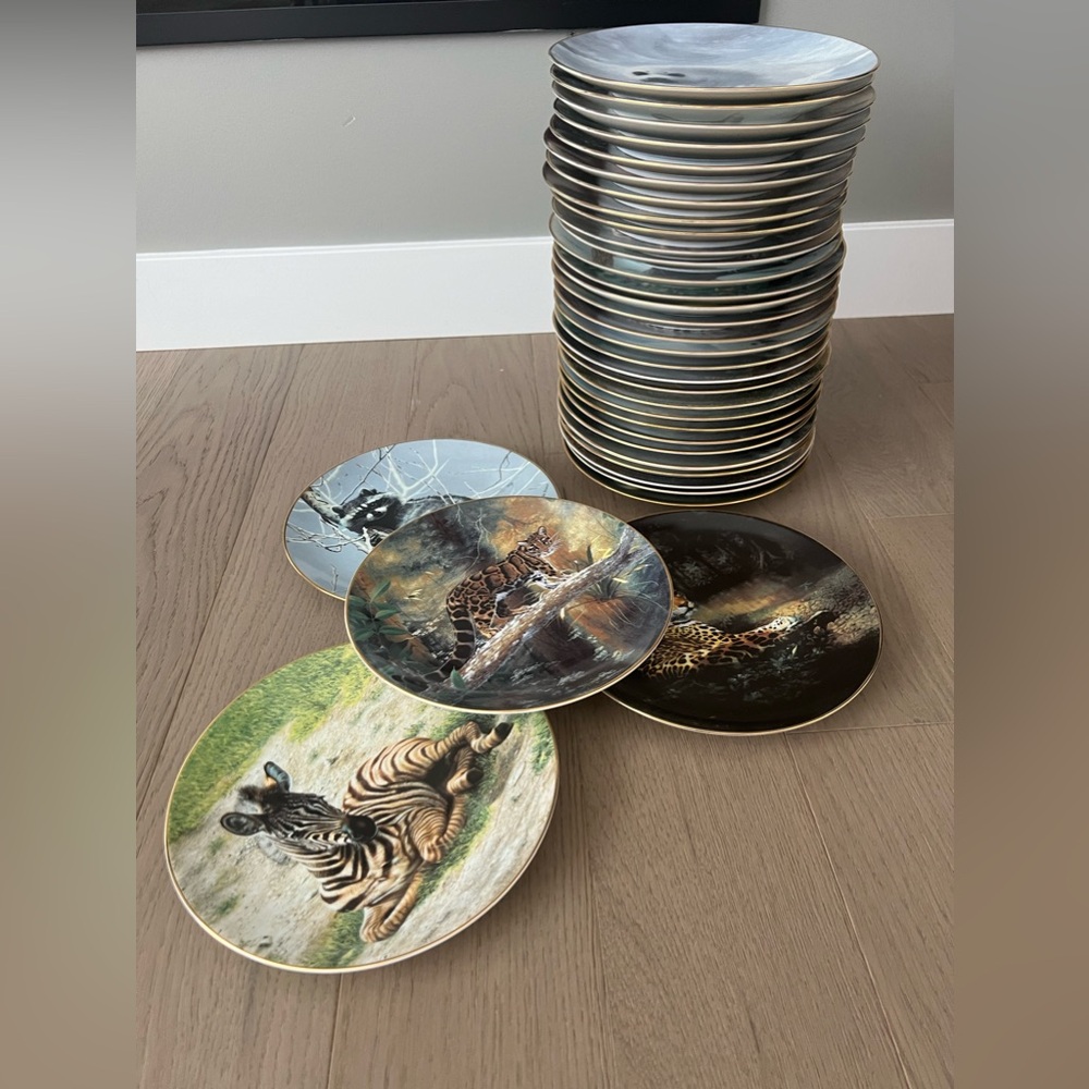 Collectables plates.